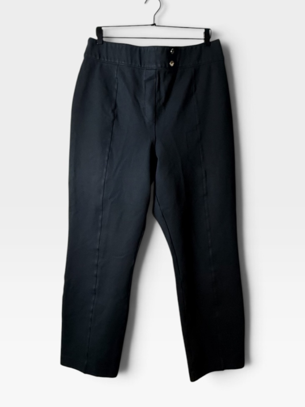 Spanx Straight Leg Trouser Women's Size 1X Black (B)